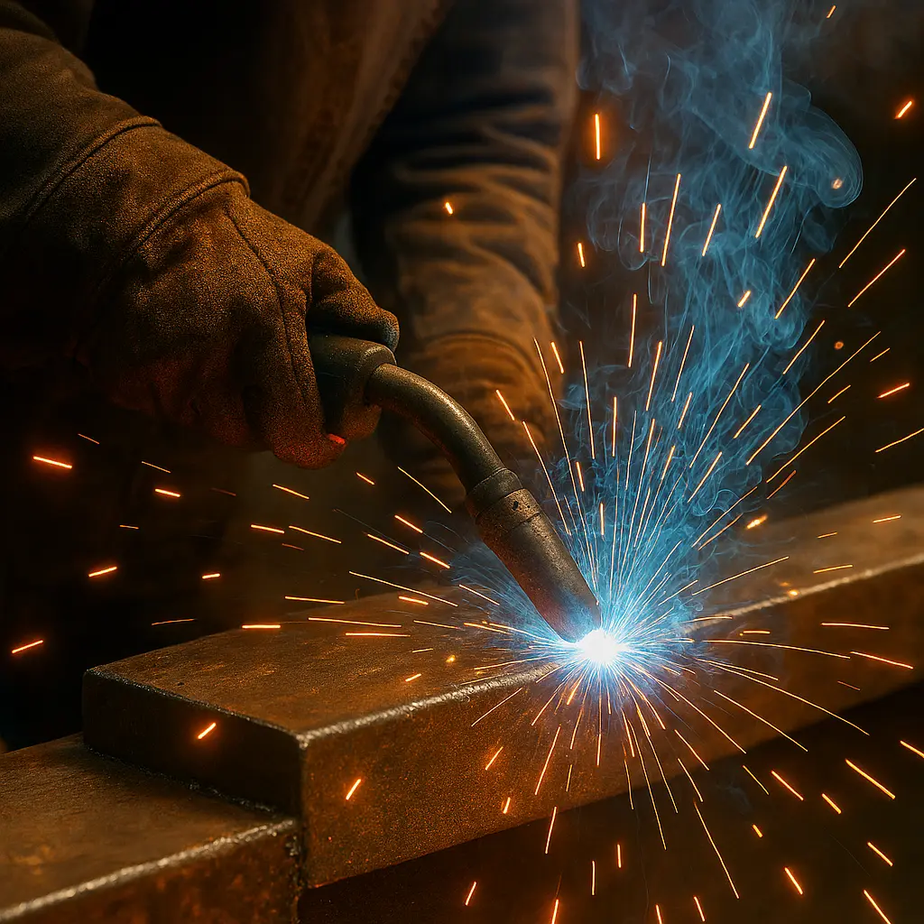 Soudure avec étincelle